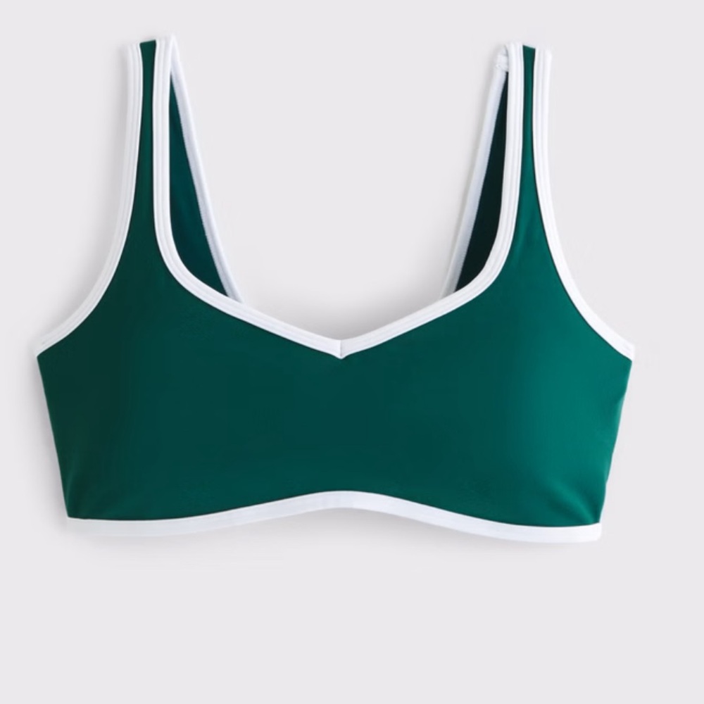 YPB studioFLEX Forest Green Sports Bra